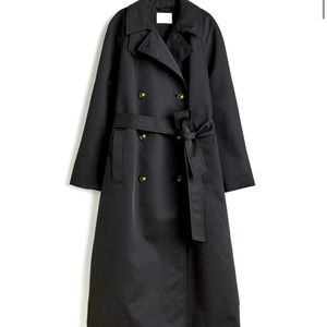 NWT H&M Black Trenchcoat